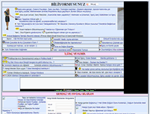 Tablet Screenshot of biliyormusunuz.neleryokki.com